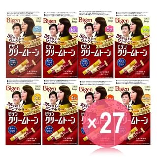 hoyu - Bigen Cream Tone Hair Color (x27) (Bulk Box)
