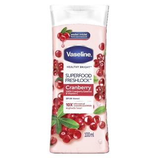 Vaseline - Healthy Bright Superfood Freshlock 100% Cranberry Essence & Vitamin C Body Lotion 100ml