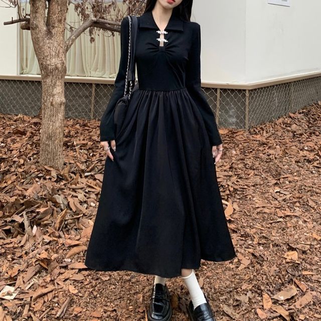 long sleeve white formal dress Simple White Elegant Modest Evening Dress M