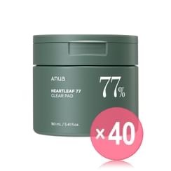 Anua - Heartleaf 77 Clear Pad  (x40) (Bulk Box)