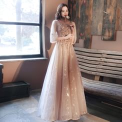 sachin and babi light blue dress Homecoming Dresses 2025 main image 1