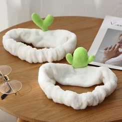 Porcini - 法蘭絨植物洗臉頭帶 Porcini - 法蘭絨植物洗臉頭帶