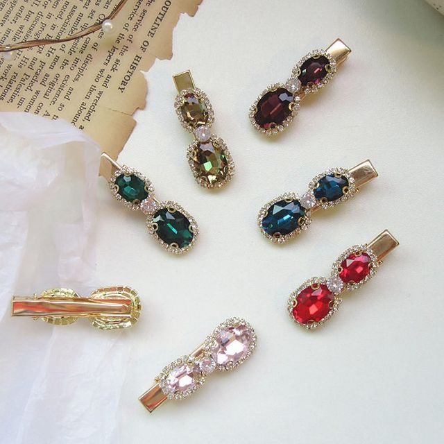 Nozomi Rhinestone Hair Clip YesStyle