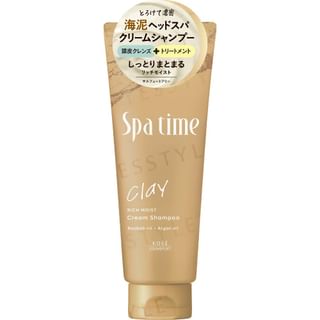 Kose - Spa Time Clay Cream Shampoo Rich Moist
