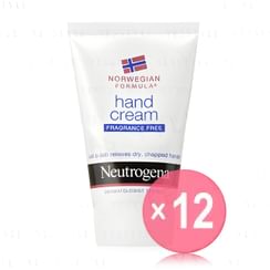 Neutrogena - Norwegian Formula Hand Cream Fragrance Free (x12) (Bulk Box)