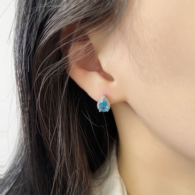 Chimerro-Rhinestone Stud Earring