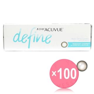 ACUVUE - 1 Day Define Lacreon Color Lens Radiant Charm 30 pcs (x100) (Bulk Box)