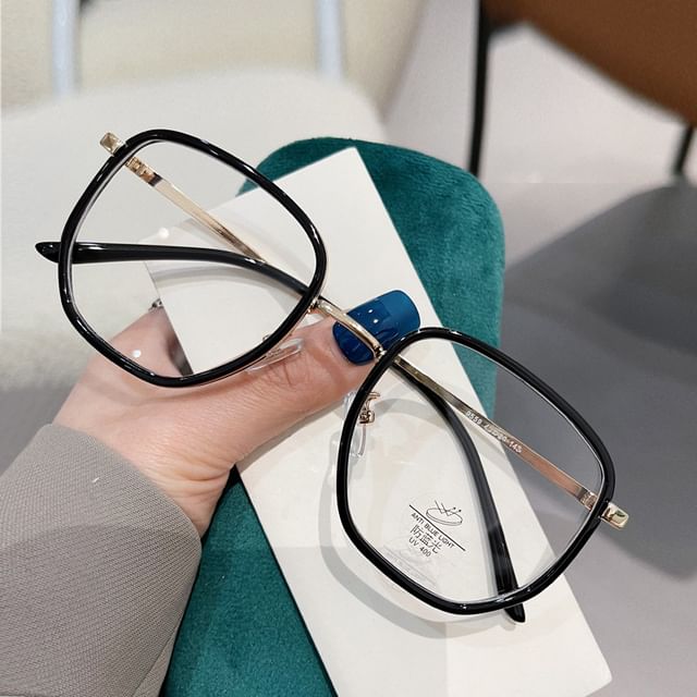 Aisyi-Plain Square Eyeglasses