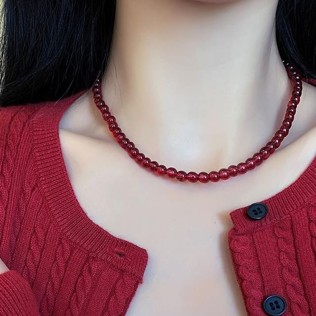 PANGU-Agate Bead Choker Various Designs