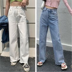 Allizzwell - High-Waist Loose-Fit Jeans Allizzwell - High-Waist Loose-Fit Jeans