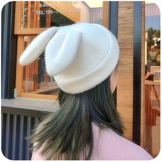 Momoi - Rabbit Ear Beanie | YesStyle