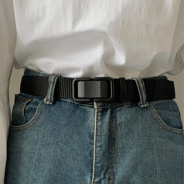 Rofuka-Holeless Nylon Belt