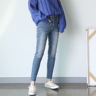 fleece lined skinny jeans