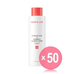 SKIN&LAB - Glycolic Acid X Vitamin C Calming Toner (x50) (Bulk Box)