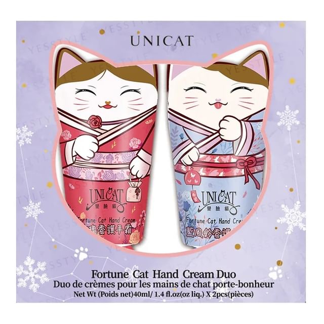 UNICAT-Fortune Cat Hand Cream Duo