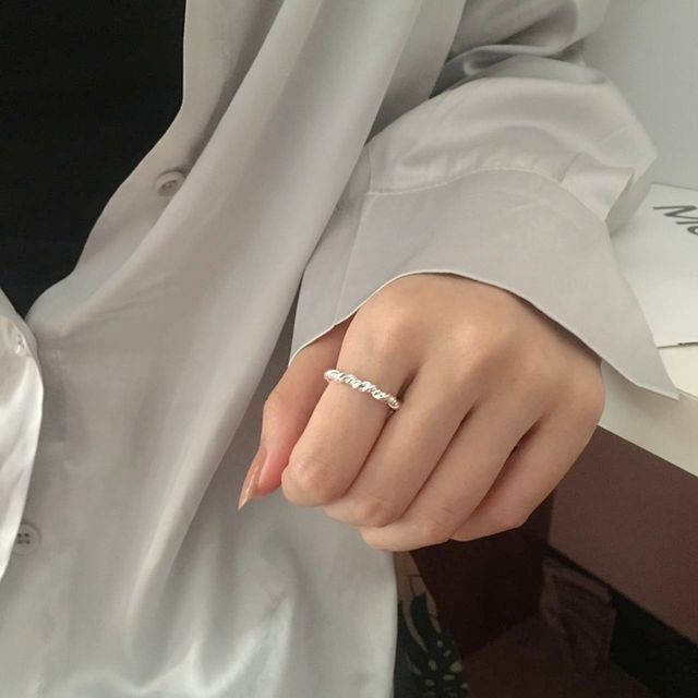 Sharkkira-Alloy Open Ring