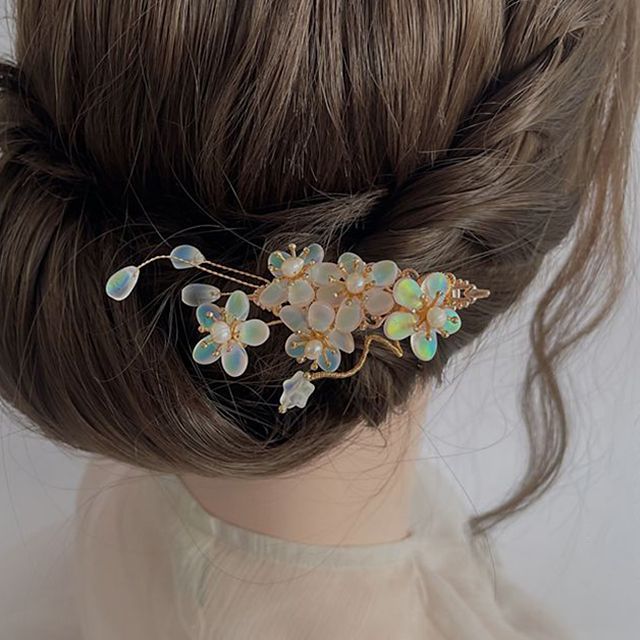 Kanzashi - Floral Hair Clip | YesStyle