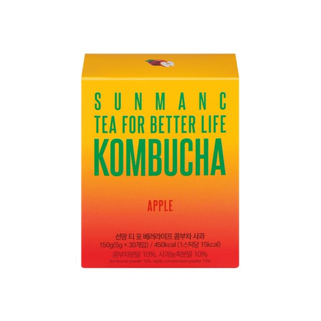 SUNMANC-Kombucha Tè Fermentato - Tea For Better Life Kombucha 8 Varianti