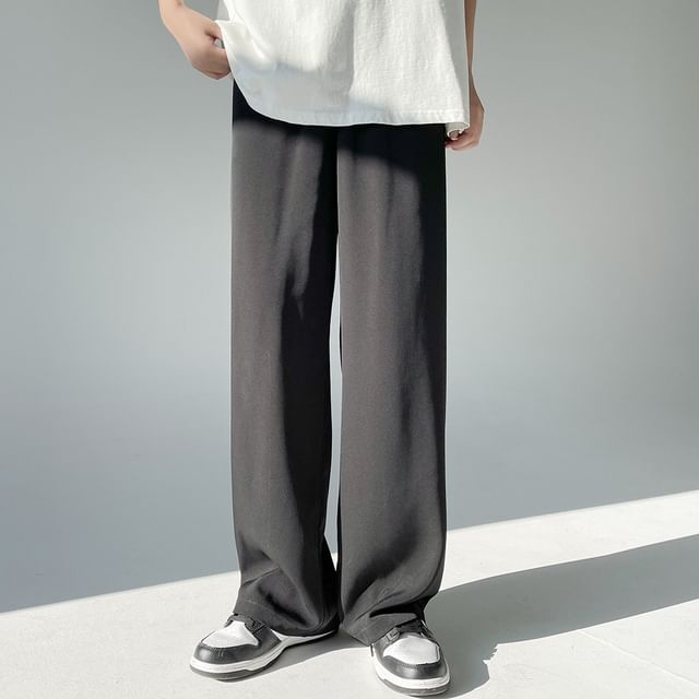 Macho-High Waist Wide Leg Pants