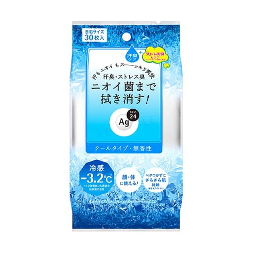 Shiseido Ag Deo 24 Clear Shower Sheet Cool Jumbo
