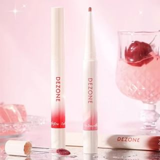 DEZONE - Dual Head Lip Liner & Watery Lip Gloss - 5 Colors