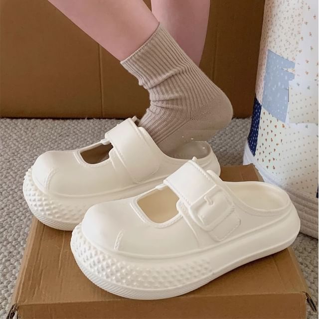 Honkizz-Platform Cutout EVA Mules