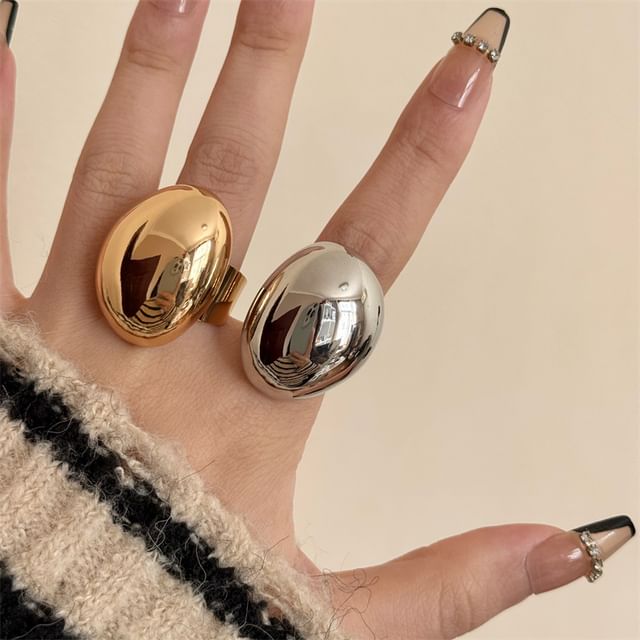 Sharkkira-Metal Dome Ring