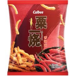 Calbee - Grill A Corn Hot & Spicy Flavor 32g Calbee - Grill A Corn Hot & Spicy Flavor 32g