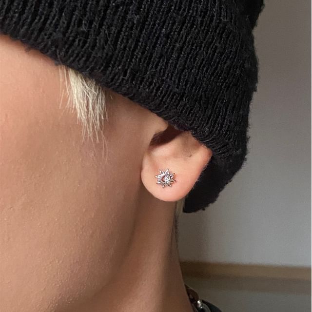 Lilafey-Stainless Steel Stud Earring Various Designs