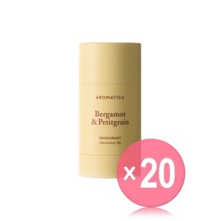 AROMATICA - Bergamot & Petitgrain Deodorant (x20) (Bulk Box)