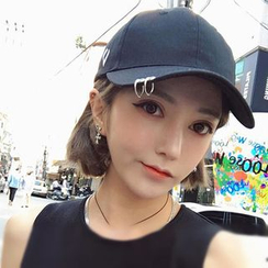 FROME - Ring-Accent Baseball Cap FROME - Ring-Accent Baseball Cap