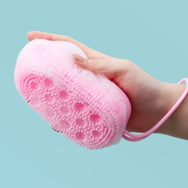 Porcini-Silicone Body Scrubber Set