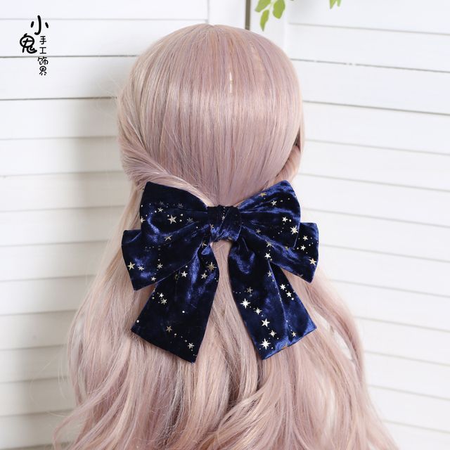 Elfis - Bow Hair Clip, YesStyle