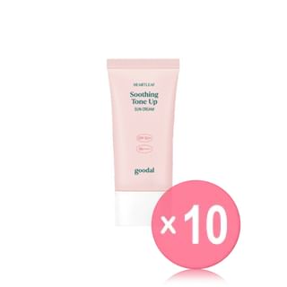 Goodal - Heartleaf Soothing Tone Up Sun Cream (x10) (Bulk Box)