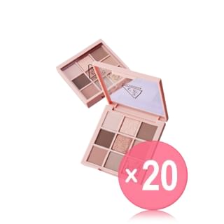 3CE - Multi Eye Color Palette Cloudy Pink Edition #Knotted Pink (x20) (Bulk Box)