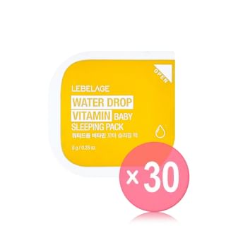LEBELAGE - Water Drop Vitamin Baby Sleeping Pack (x30) (Bulk Box)