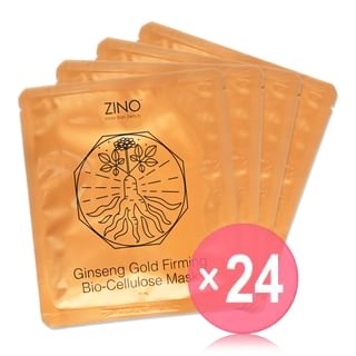 Zino - Ginseng Gold Firming Bio-Cellulose Mask (x24) (Bulk Box)