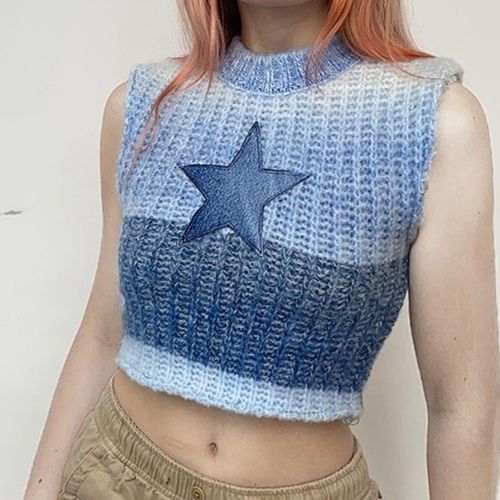 Knitted Crop Tank Top