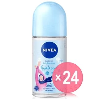 NIVEA - Women Brightening Hijab Cool 10x Vit C & Mint Deodorant Roll On (x24) (Bulk Box)