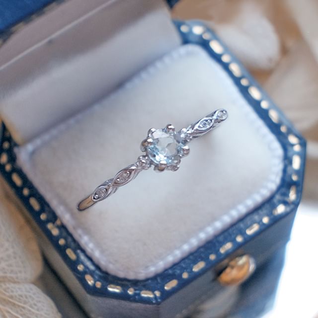 DECADES-CZ Sterling Silver Ring