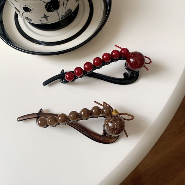 Mentosi-Beaded Hair Clip