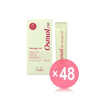 Foellie - Osmol 250 Massage Gel Stick Pouch (x48) (Bulk Box)