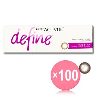 ACUVUE - 1 Day Define Lacreon Color Lens Vivid Style 30 pcs (x100) (Bulk Box)