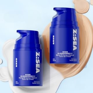 Z:SEA - Men's Oil-Control Natural Tone-Up Cream - 2 Colors