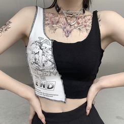 Thetis - 印花短款背心 Thetis - 印花短款背心