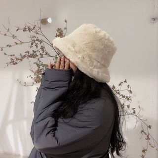 HATHOT-Chenille Bucket Hat