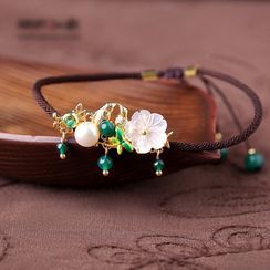 Gangnam - Retro Shell Flower Anklet Gangnam - Retro Shell Flower Anklet