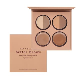 Kara Beauty - Better Brows Mini Eyebrow Palette - 2 Types
