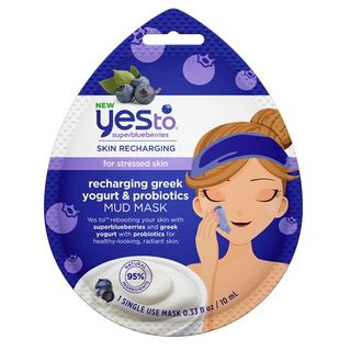 Yes To - Yes To Superblueberries: Recharging Greek Yogurt & Probiotics Mud Mask (Single Pack)