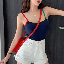 Essere - 插色吊帶背心 Essere - 插色吊帶背心